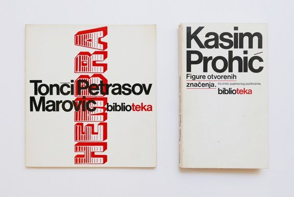 T. Petrasov Marović – Hembra; K. Prohić – Figure otvorenih značenja, dizajn: Mihajlo Arsovski, BiblioTeka, 1976.