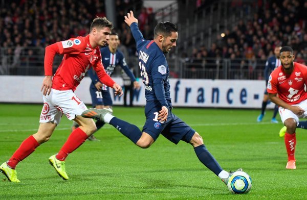 Brest (Romain Perraud) – PSG (Pablo Sarabia)