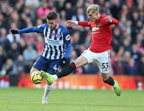 Manchester United (Brandon Williams) - Brighton (Aaron Connolly)