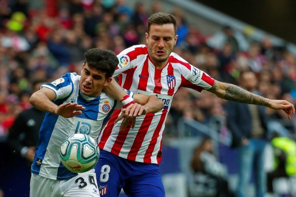 Atletico Madrid (Saul Niguez) - Espanyol (Victor Gomez)