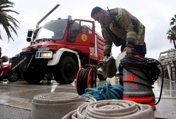 Poplavljeni Podrumi Dioklecijanove palače u Splitu
