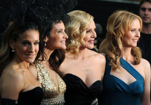 Sarah Jessica Parker, Kristin Davis, Kim Catrall i Cynthia Nixon