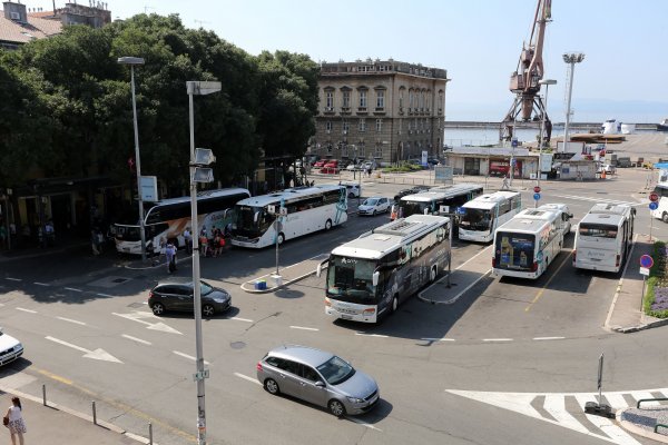 Autobusni kolodvor u Rijeci