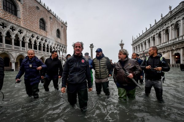 Matteo Salvini posjetio Veneciju nakon poplave