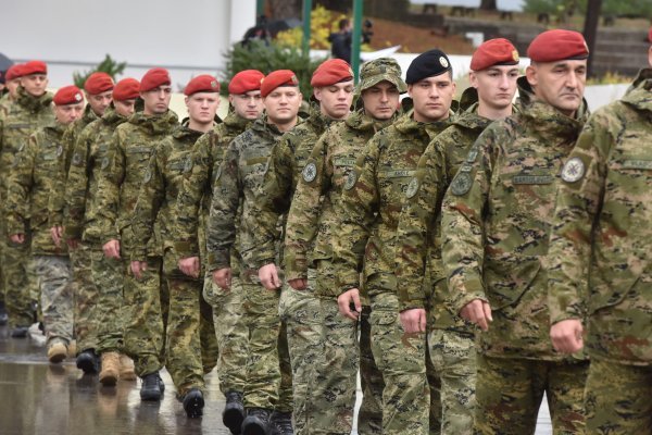Knin: Započela Hodnja pripadnika bojne Pauci od Knina do Škabrnje