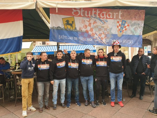 Hrvatski navijači iz Stuttgarta