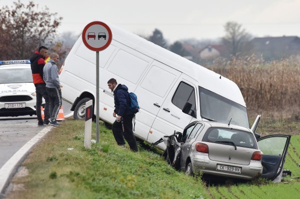 Više osoba ozlijeđeno u prometnoj nesreći u Nedelišću