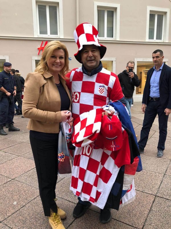 Kolinda Grabar Kitarović na Korzu