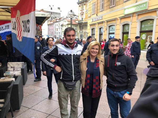 Kolinda Grabar Kitarović na Korzu