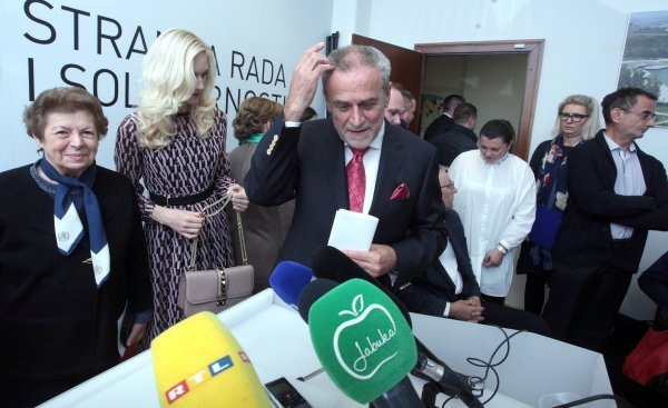 Konferencija za medije Stranke rada i solidarnosti