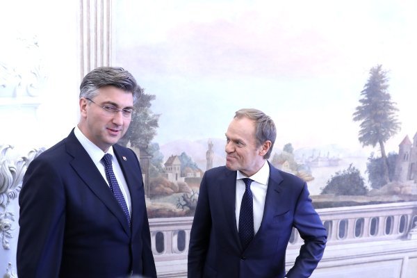 Andrej Plenković i Donald Tusk
