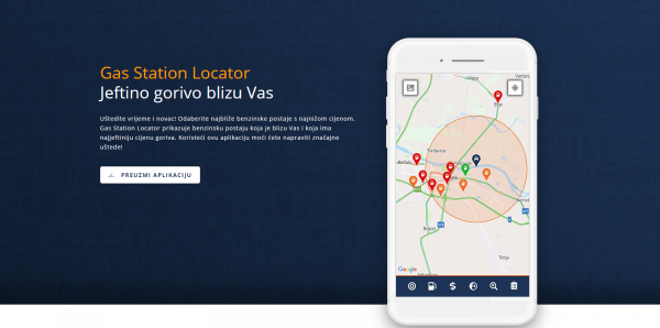 Gas Station Locator štedi novac i vrijeme