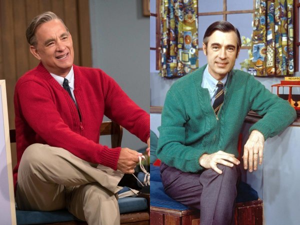 Tom Hanks i Fred Rogers