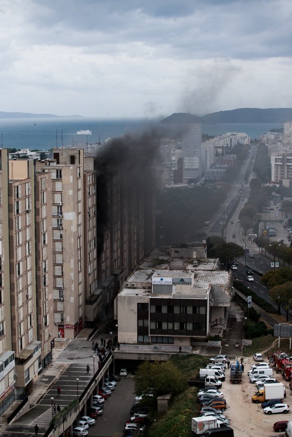 Split: Požar u stanu stambene zgrade na Trsteniku