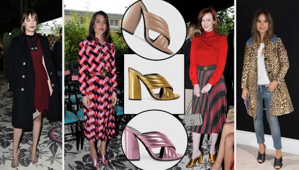 Gucci sandale na slavnim damama Profimedia/Promo