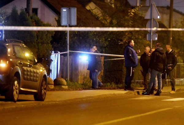 Policijski očevid na Krugama