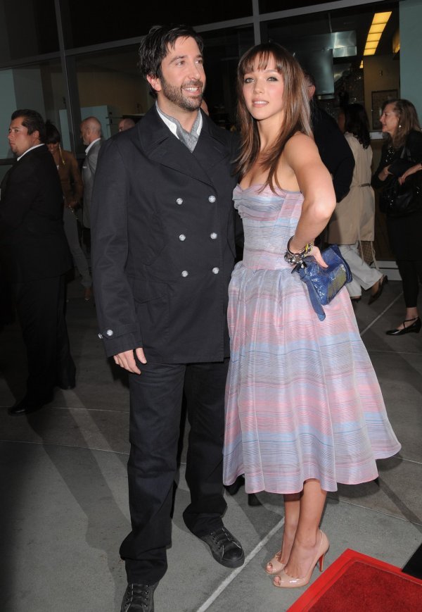 David Schwimmer i Zoe Buckman