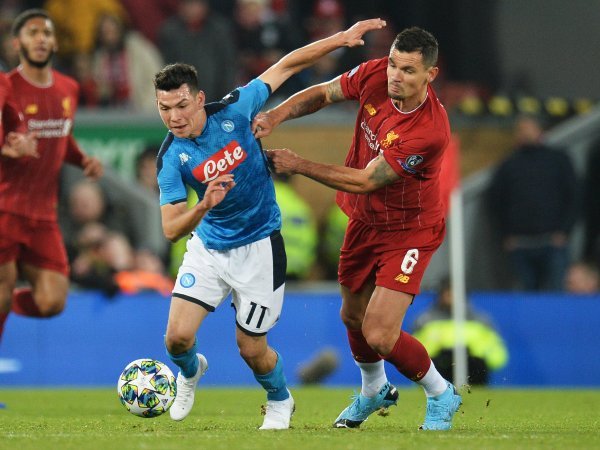 FC Liverpool - Napoli; Liga prvaka, 27.11.2019. dejan lovren