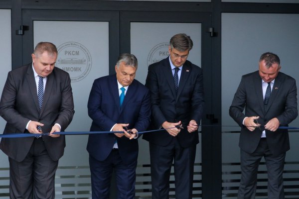 Viktore Orban i Andrej Plenković u Osijeku