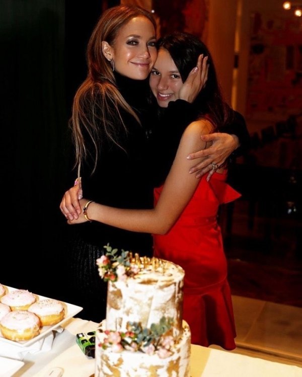 Jennifer Lopez s Alexovom kćeri