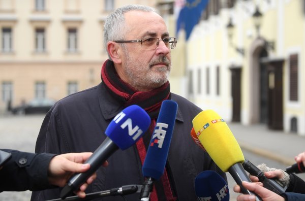 Predsjednik Sindikata zaposlenika u hrvatskom školstvu - Preporod Željko Stipić