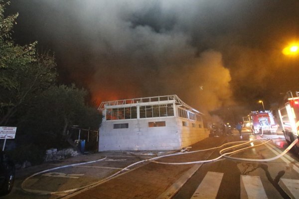 Požar u restoranu Ivo u Makarskoj