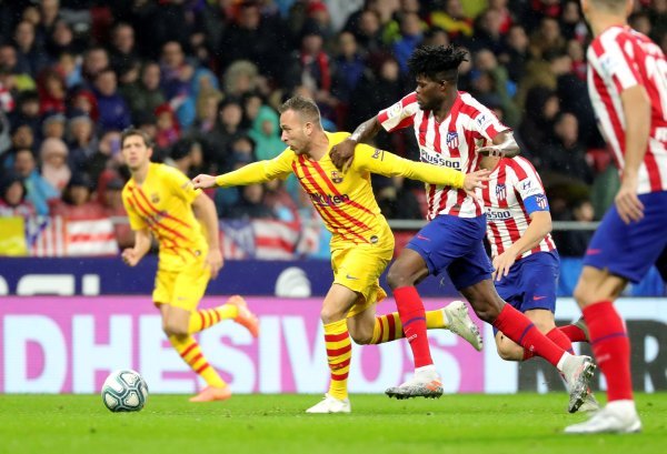 Atletico Madrid (Thomas Partey) - Barcelona (Clement Lenglet)