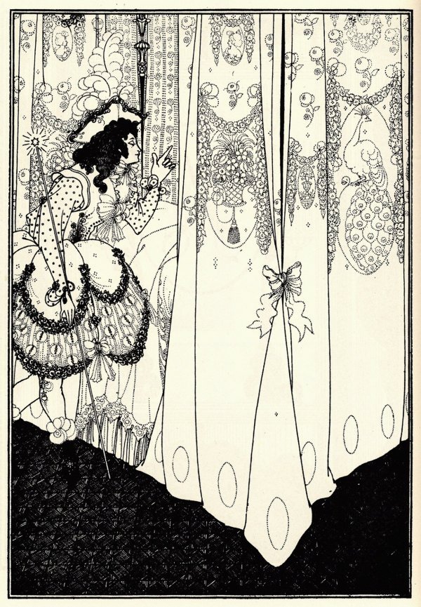 Jedna od ilustracija iz 'Otmice uvojka' A. Popea, 'The Dream'