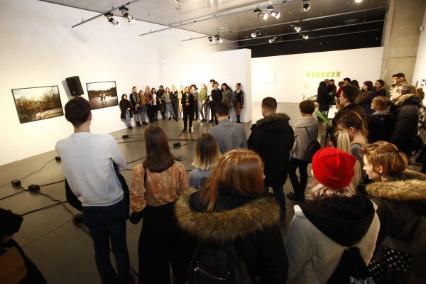 Otvorenje Izložbe u tijeku koju je KMMSU organizirao u sklopu projekta 'Museum as Toolbox'