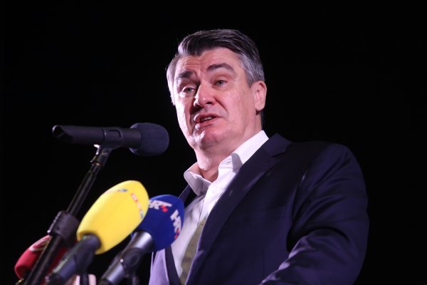 Predizborni skup Zorana Milanovića u Splitu