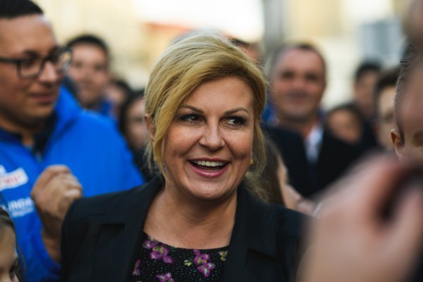 Kolinda Grabar-Kitarović u Benkovcu