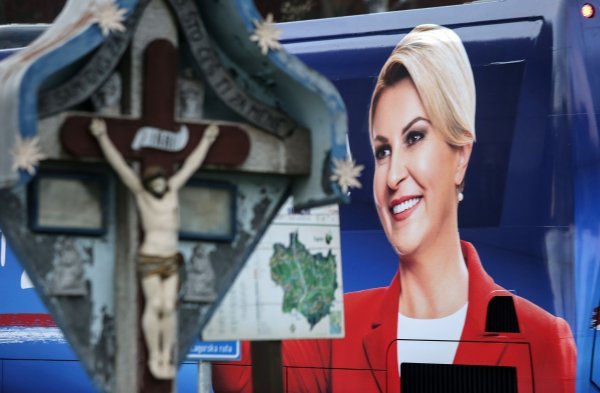 Kolinda Grabar Kitarović u Velikom Trgovišću