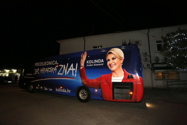 Autobus Kolinde Grabar-Kitarović