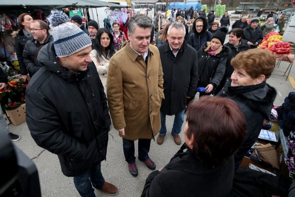 Zoran Milanović u Krapini