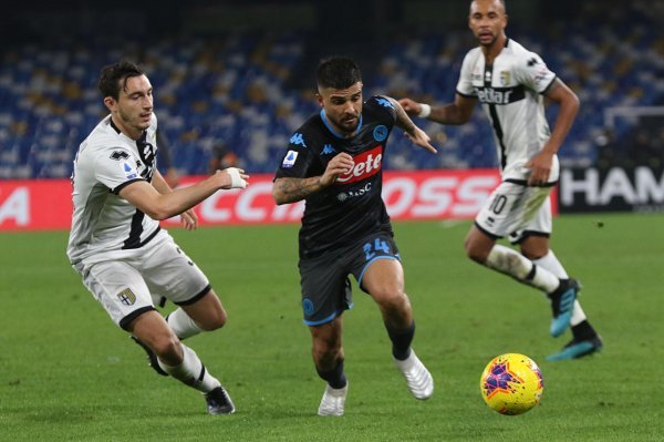 Napoli (Lorenzo Insigne) - Parma (Matteo Darmian)