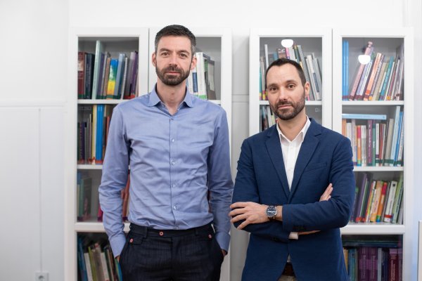 Ivo Šegota i Mladen Kožić