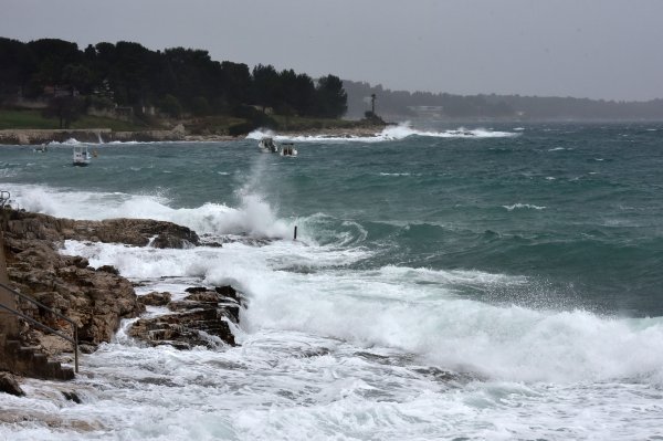 Vjetrovito prijepodne u Puli