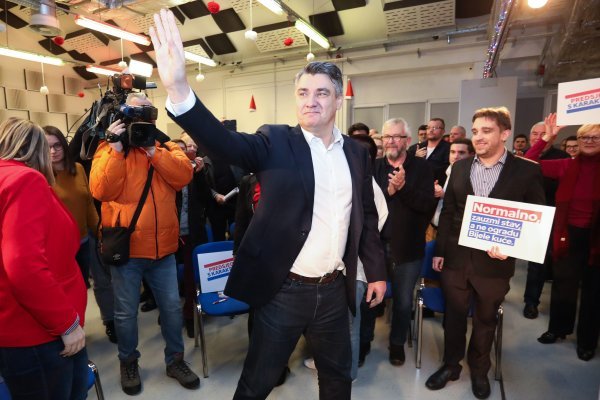 Zoran Milanović u Samoboru