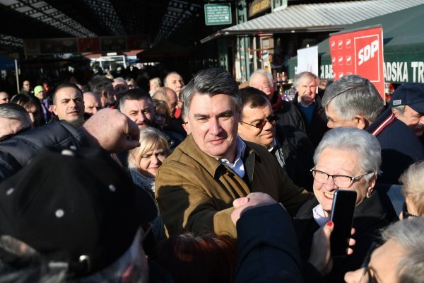 Zoran Milanović u Bjelovaru