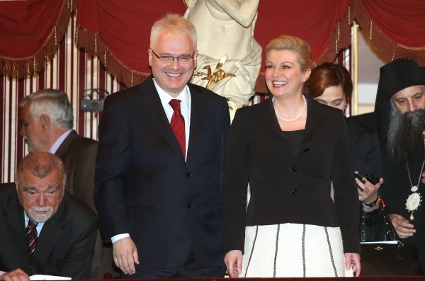 Ivo Josipović i Kolinda Grabar Kitarović