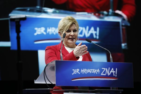 Skup Kolinde Grabar Kitarović u Sesvetama