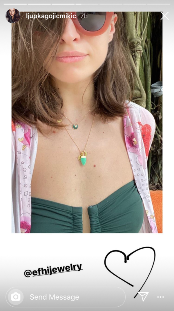 Ljupka Gojić Mikić na odmoru