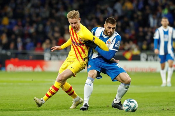 Espanyol (David Lopez) - Barcelona (Frankie De Jong)