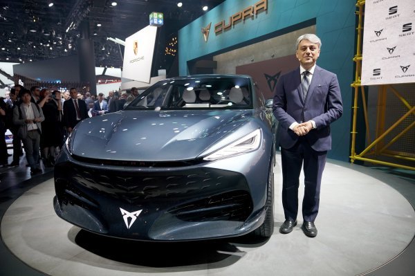 Luca De Meo na autosalonu IAA u Frankfurtu (rujan 2019.)