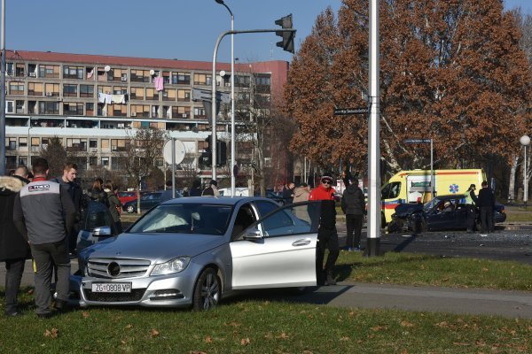 Prometna nesreća u Zagrebu