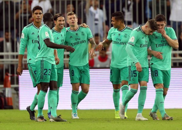 Real Madrid - Valencia; polufinale španjolski Superkup 2020.
