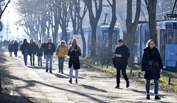 Zagreb pod opasom zbog europske kreme, gužve u prometu