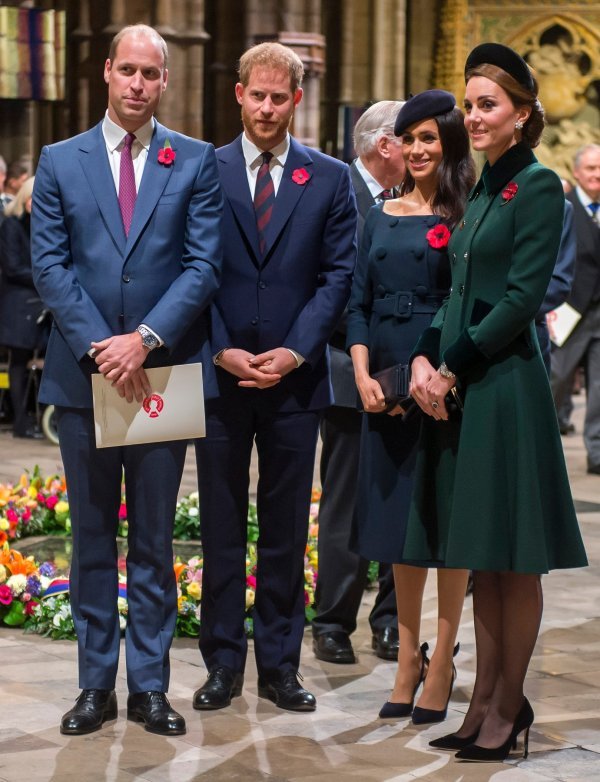 Princ Harry, princ William, Meghan Markle, Kate Middleton