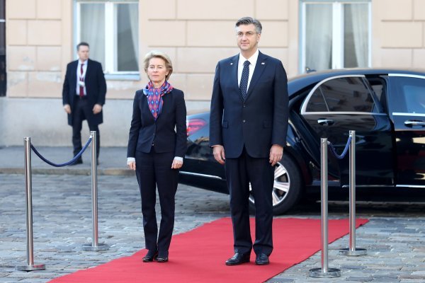 Sastanak Andreja Plenkovića i Ursule von der Leyen