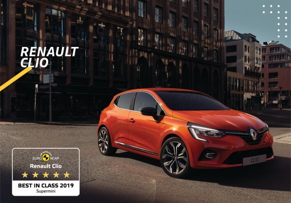 Renault Clio EuroNCAP 'Best in Class'